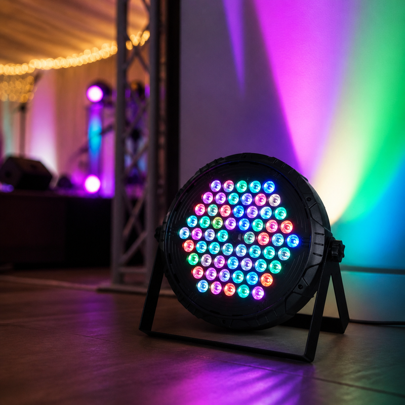 Lámpara LED Par 60 RGB Full Color — lifestyle