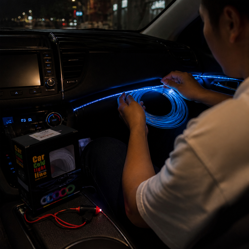 Luces Neon Automotriz HD-800964 5 Metros — lifestyle