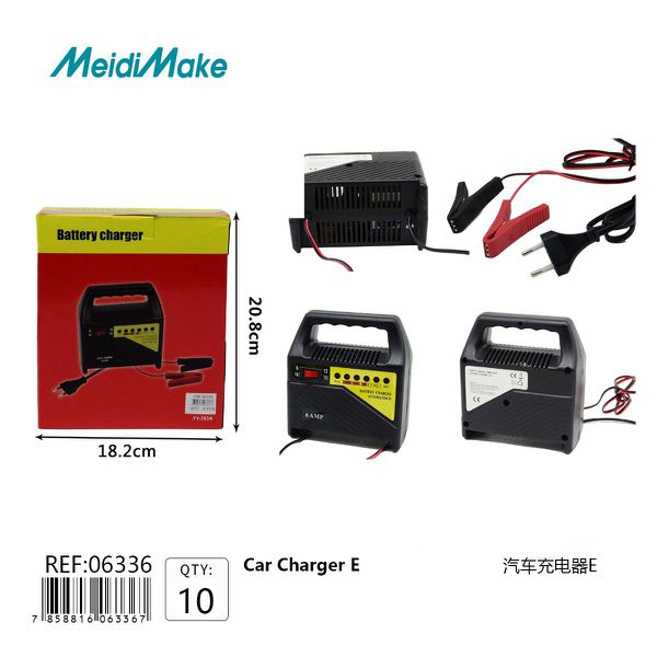 Cargador de Batería para Auto 12V