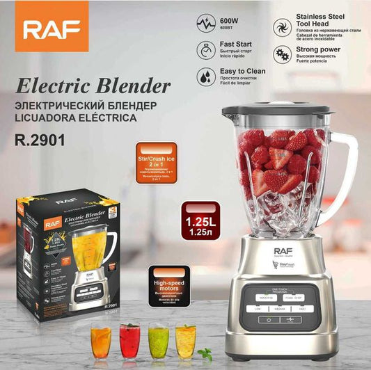 Licuadora Eléctrica 600W Jarra 1.25L