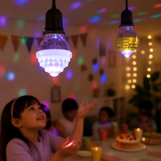 Lámpara Estrella LED 6 Puntas Decorativa — lifestyle