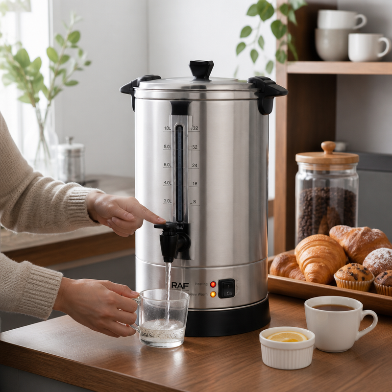 Hervidor Eléctrico 10L Omnix — lifestyle