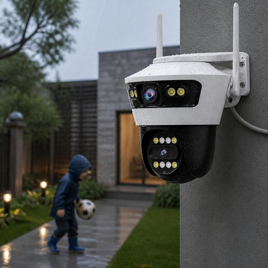 Cámara Dual Antenna WiFi HD — lifestyle