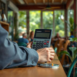 Calculadora Científica DM1200V — lifestyle