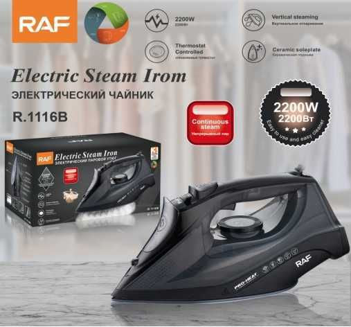 Plancha Eléctrica a Vapor 2200W Cerámica