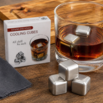Cubos Hielo Reutilizables Acero Inoxidable Premium — lifestyle