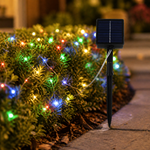Luces navideñas solares 33m 300 LEDs — lifestyle