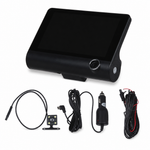 Cámara dashcam Full HD para auto — fondo blanco