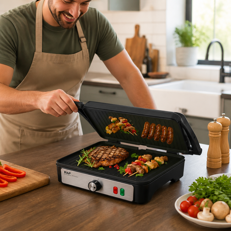 Parrilla Eléctrica para Carnes y Filetes — lifestyle