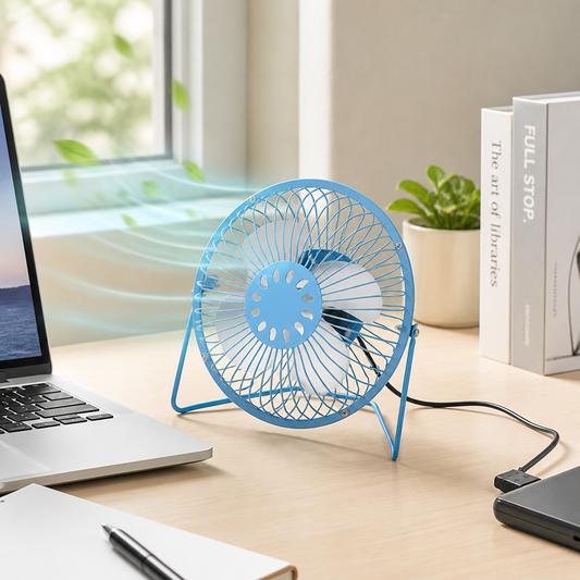 Ventilador de Escritorio 6 Pulgadas Omnix — lifestyle