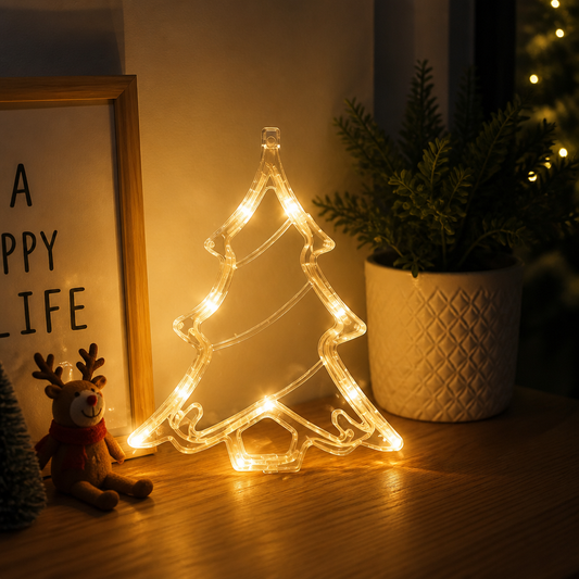 Luz Navideña con Ventosa - Árbol de Navidad — lifestyle