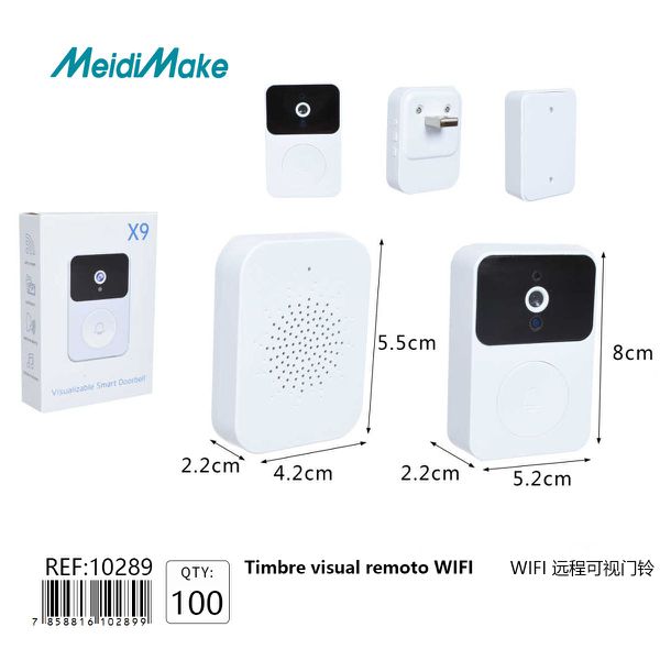 Timbre Visual Remoto WiFi Inteligente