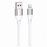 Cable de datos carga rápida — fondo blanco