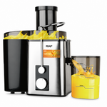 Extractor de jugo eléctrico — fondo blanco
