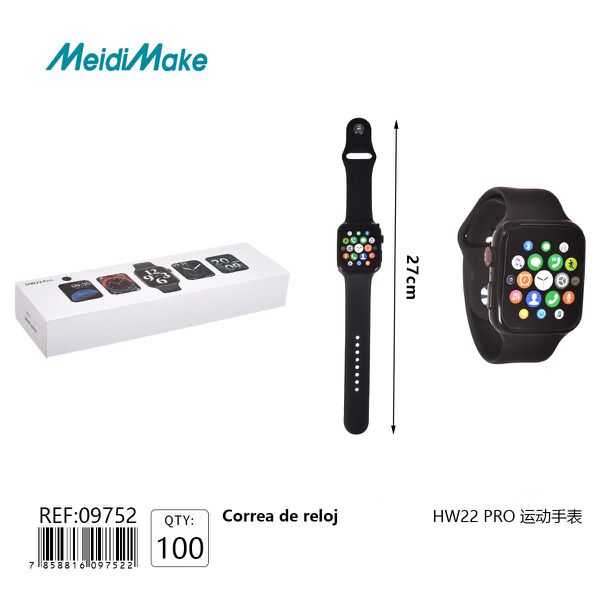 Reloj Deportivo HW22 Pro con Pantalla Táctil