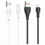 Cable datos USB-C tipo V8 — fondo blanco
