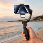 Estabilizador de gimbal con IA — lifestyle