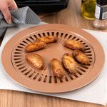 Bandeja dorada para horno — lifestyle