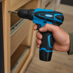 Taladro inalámbrico 20V con 3 baterías — lifestyle