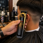 Tijeras peluquería con display digital — lifestyle