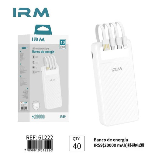 Batería Portátil Omnix 20000mAh para Niños
