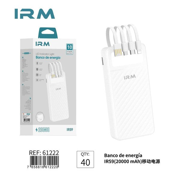 Batería Portátil Omnix 20000mAh para Niños