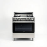Cocina a Gas Omnix 4 Quemadores Acero Inoxidable — white