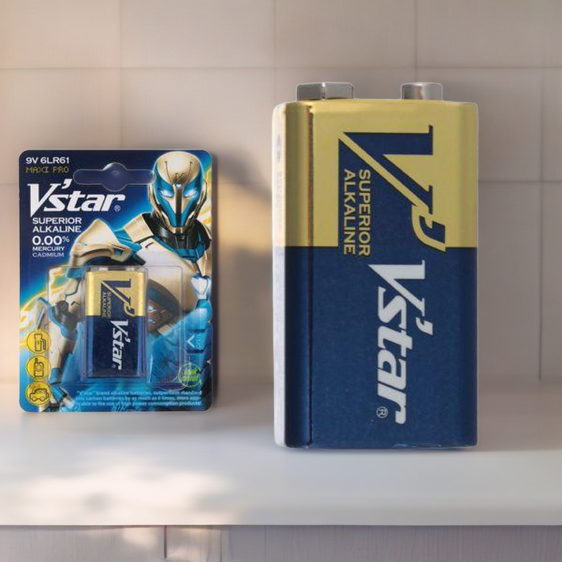Batería Alcalina 9V 1B Omnix — lifestyle