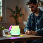 Lámpara LED Geométrica RGB Inteligente Omnix — lifestyle