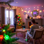 Luces Navideñas LED Hexagonales 300L 15M Multicolor — lifestyle