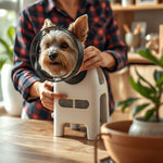 Ventilador Perro Musical Omnix — lifestyle
