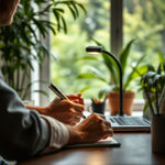 Lámpara Escritorio LED F836 Omnix — lifestyle