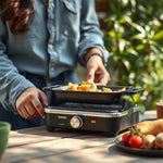 Mini Plancha Alisadora Portátil Omnix — lifestyle