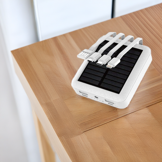 Batería Solar Portátil Omnix — lifestyle