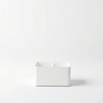 Organizador de Maquillaje Giratorio Doble — white