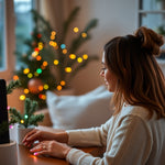 Luces Navideñas 100L Multicolor Espuma — lifestyle