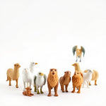 Set 12 Figuras Animales Ángeles Tiernos — white