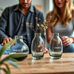 Set 3 Vasos Degradado Premium Omnix — lifestyle