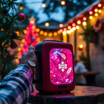 Luces Navideñas 50L Bicolor Rosas y Azules — lifestyle