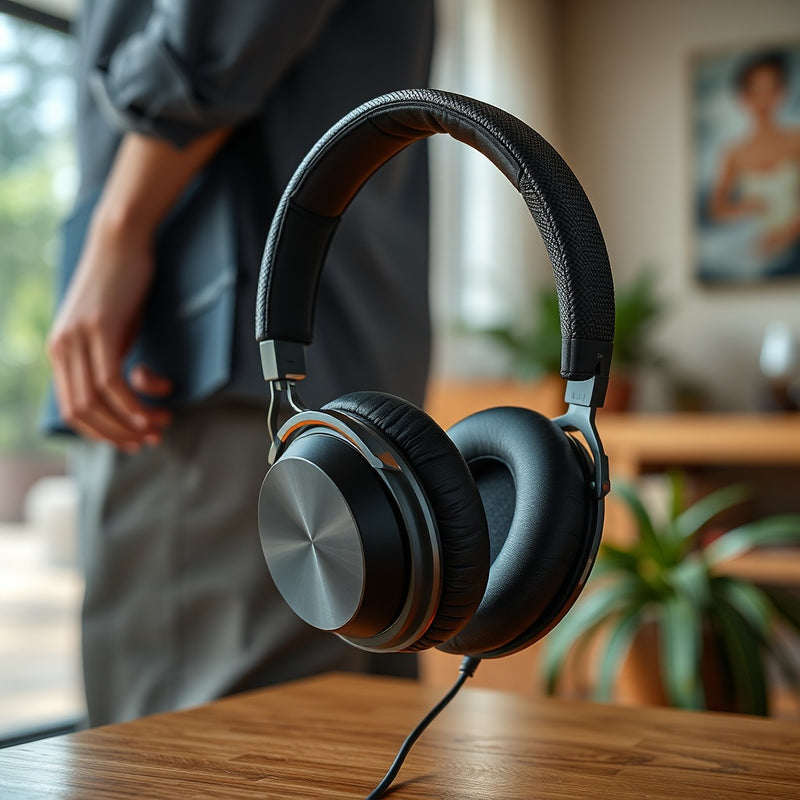 Audífonos Grandes Omnix — lifestyle