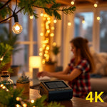 Luces Navidad Solar 32m 200 LED — lifestyle
