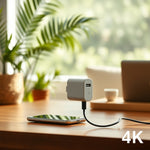 Cargador USB-C Dual 35W — lifestyle