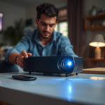 Proyector Omnix HD - Imagen Nítida y Brillante — lifestyle