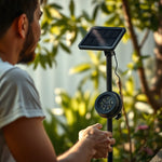 Luces Solar LED RGB Luciérnaga 8 Puntos — lifestyle