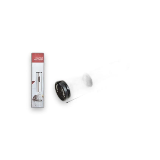 Abridor de Vino Eléctrico Automático — fondo blanco