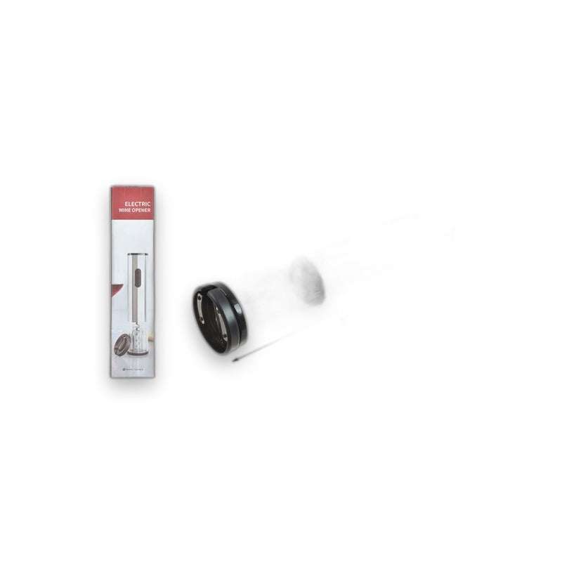 Abridor de Vino Eléctrico Automático — fondo blanco