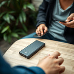 Powerbank Omnix PB7012 20000mAh — lifestyle
