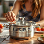 Olla Vaporera Acero Inoxidable 24cm — lifestyle