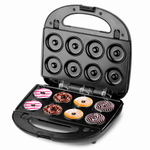 Máquina de donuts automática — fondo blanco