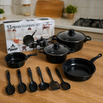 Set de 13 ollas y sartenes antiadherente — lifestyle